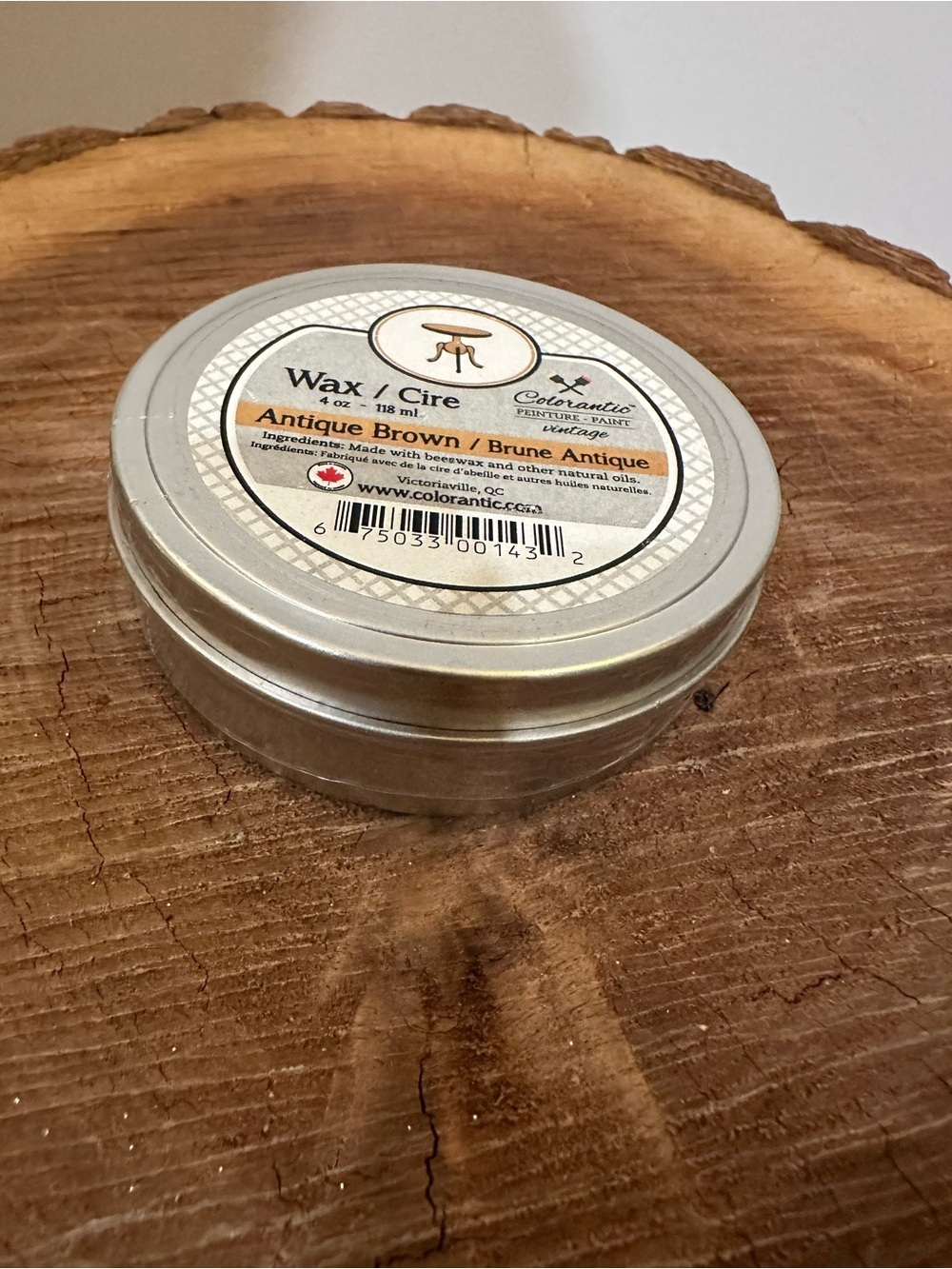 Antique Brown Furniture Wax - 4 oz - Picture 4 of 5